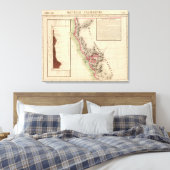 Californië 46 canvas afdruk (Insitu (Slaapkamer))