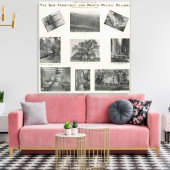 Californië 4 canvas afdruk (Insitu (Woonkamer))