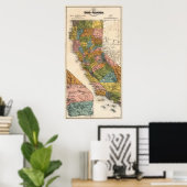 Californië 4 poster (Thuiskantoor)