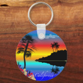 Californië 4 sleutelhanger (Voorkant)
