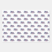 Californië, 50 staten, Liberty Bell Inpakpapier Vel (Voorkant)