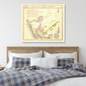 Californië 53 canvas afdruk (Insitu (Slaapkamer))
