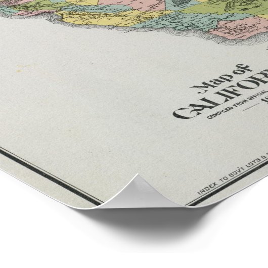 Californië 5 poster (Hoek)