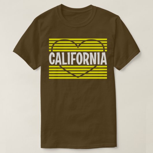 Californië 5 t-shirt (Design voorkant)