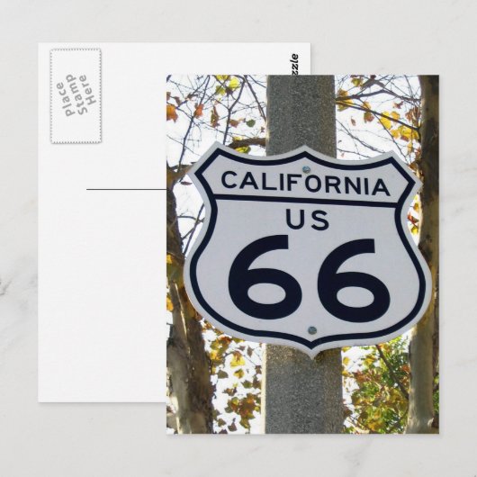 Californië 66-Briefkaart Briefkaart (Voorkant / Achterkant)