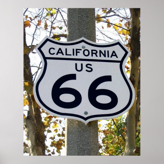 Californië 66 poster (Voorkant)
