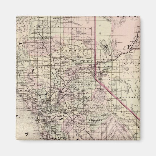 Californië 7 magneet (Voorkant)