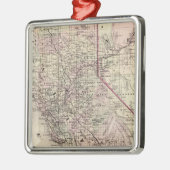 Californië 7 metalen ornament (Links)