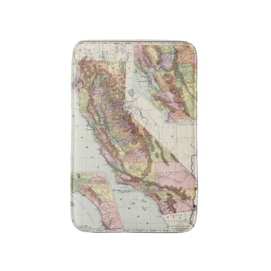 Californië 8 badmat (Voorkant Verticaal)