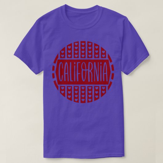 Californië 9 t-shirt (Design voorkant)