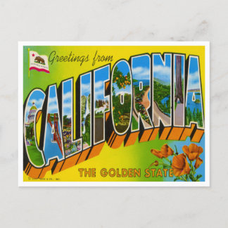  Californië Aankondigingskaart