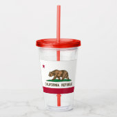 Californië Acryl Drinkbeker (Voorkant)