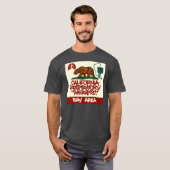 CALIFORNIË ADENWEGEN T-SHIRT (Voorkant volledig)