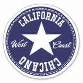 Californië all-star Chicano Decal Sticker (Voorkant)
