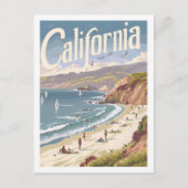 Californië Amerika Verenigde Staten Beroemde Vinta Briefkaart (Voorkant)