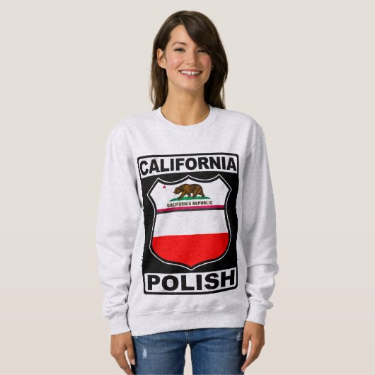 Californië-Amerikaans Sweatshirt (Voorkant volledig)