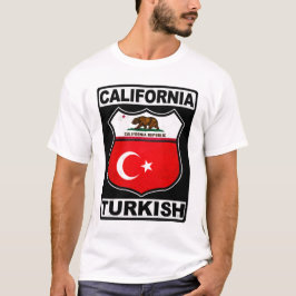 Californië-Amerikaans T-shirt