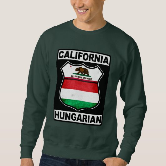 Californië-Amerikaans Trui (Voorkant)