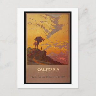 Californië. Amerika's Vacation Land Briefkaart