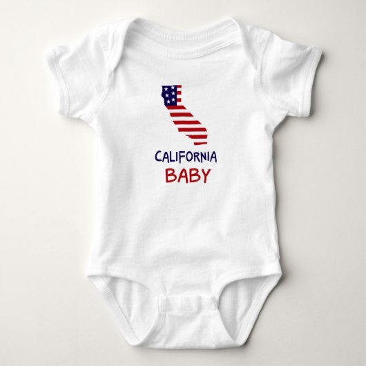 Californië Baby Romper (Voorkant)