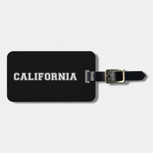 Californië Bagagelabel (Voorkant horizontaal)