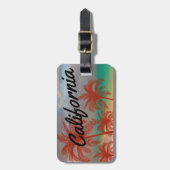Californië-Bagagelabel Bagagelabel (Voorkant verticaal)