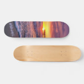  Californië Beach Pier Sunset Persoonlijk Skateboard (Horizontaal)