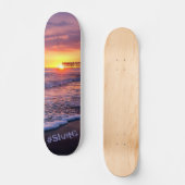  Californië Beach Pier Sunset Persoonlijk Skateboard (Voorkant)