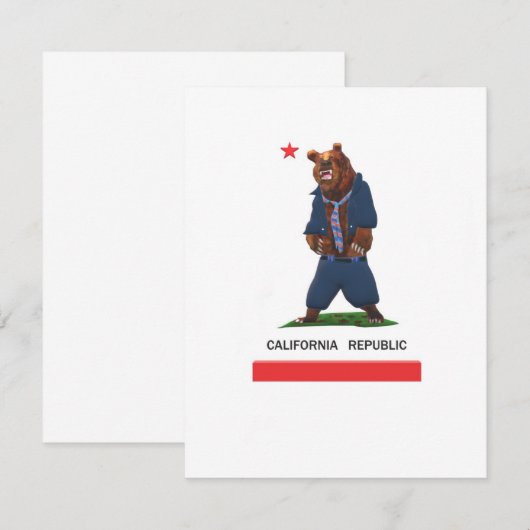 Californië Bedankkaart (Voorkant / Achterkant)