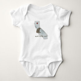 Californië Beer | Baby Body Romper