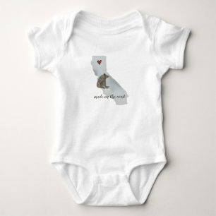 Californië Beer Baby Body Romper