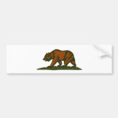 Californië-Beer Bumpersticker (Voorkant)