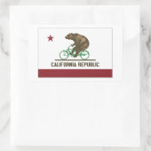 Californië Beer Cruiser Bike Sticker (Tas)