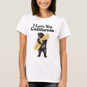 Californië Beer Hug T-shirt (Voorkant)