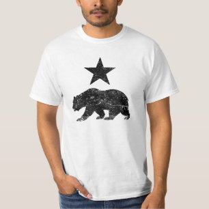 Californië, Beer in nood en Star-shirt T-shirt