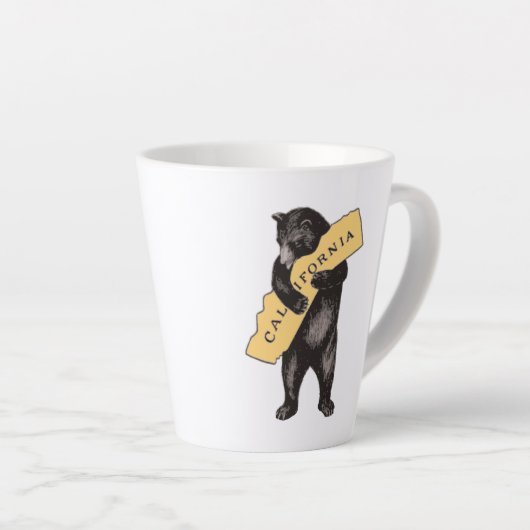  Californië-Beer Latte Mok (Rechterhoek)