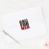 CALIFORNIË BEER -.png Ronde Sticker (Envelop)
