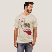 Californië Beer Shirt (Voorkant volledig)