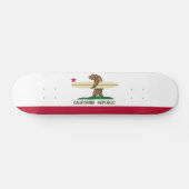 Californië-Beer Surf en Schaats skateboard Deck (Horizontaal)