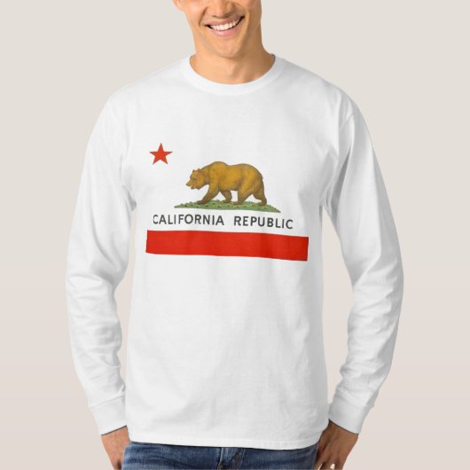Californië-Beer T-shirt (Voorkant)