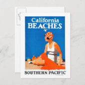 Californië bezoekt promotie-Poster Briefkaart (Voorkant / Achterkant)