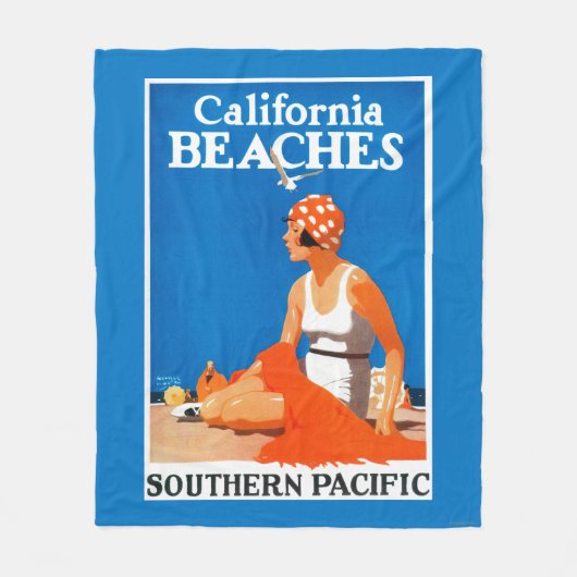 Californië bezoekt promotie-Poster Fleece Deken (Voorkant)