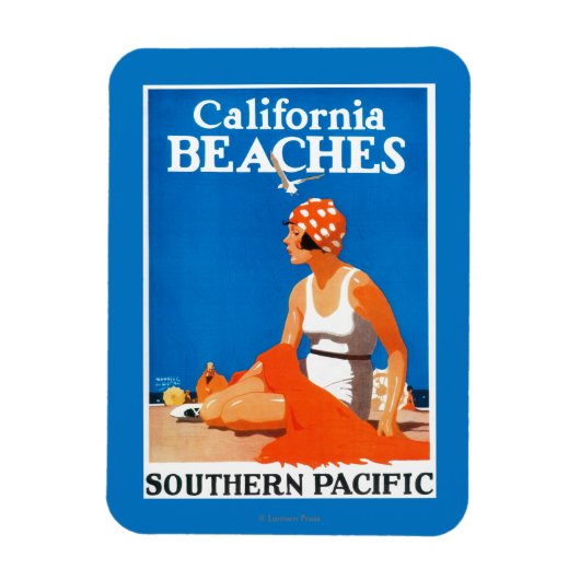 Californië bezoekt promotie-Poster Magneet (Verticaal)