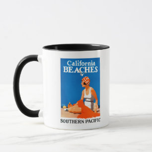 Californië bezoekt promotie-Poster Mok