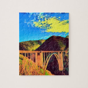 Californië - BIXBY CREEK - Bridge Legpuzzel
