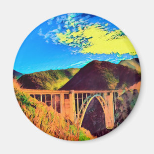 Californië - BIXBY CREEK - Bridge Magneet