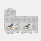  Californië Blue Jay  Bedankdoosjes (Uitgevouwen)