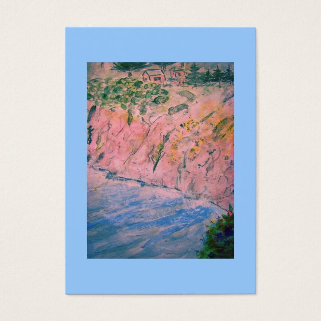 californië ' bluffen visitekaartjes (Voorkant)