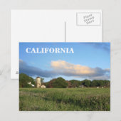 Californië-Boerderij, Briefkaart (Voorkant / Achterkant)