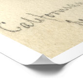 Californië-Boerderij, nabij Stockton Poster (Hoek)